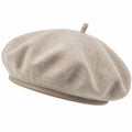 Berretto Basco Unisex Beige