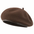 Berretto Basco Classico Marrone