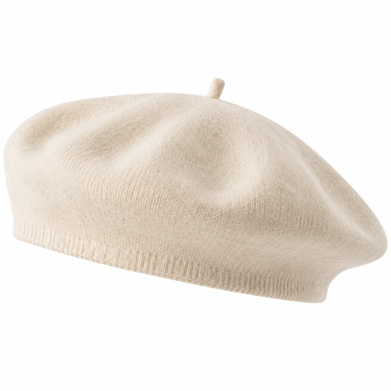 Berretto Basco Classico Beige