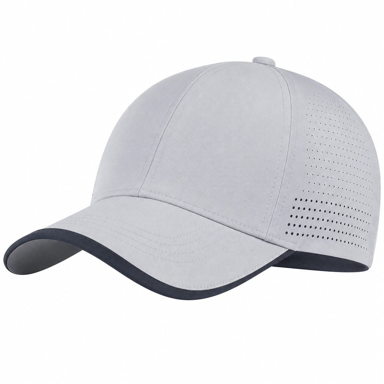 Cappello da Baseball Traspirante Grigio Chiaro