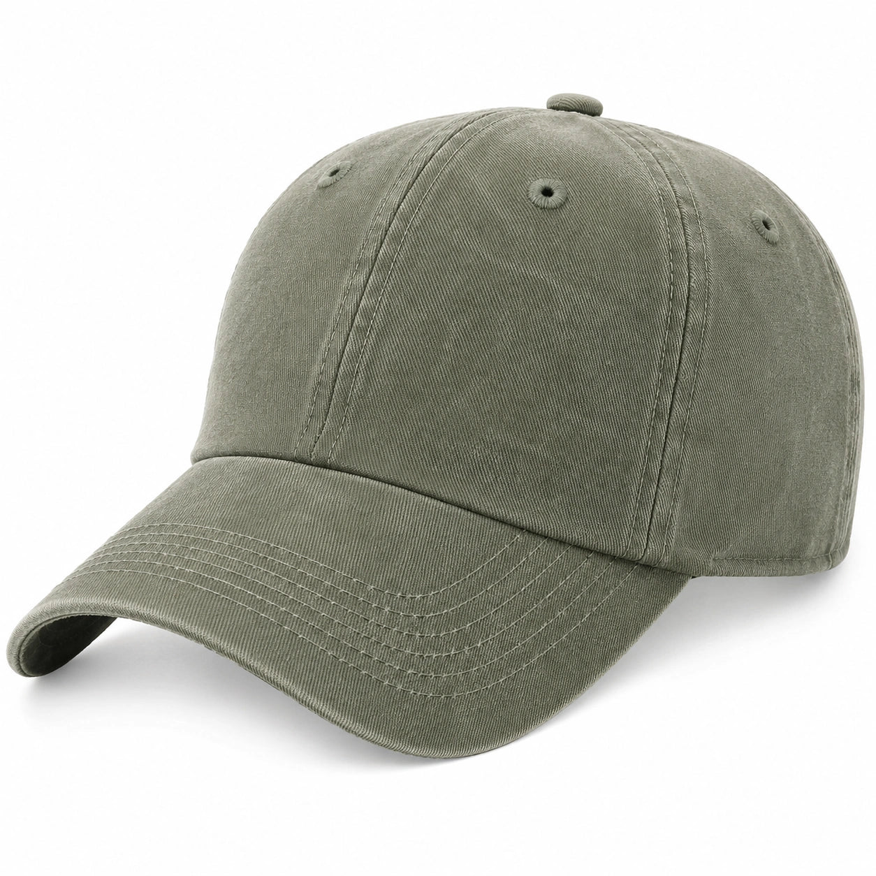 Cappello da Baseball Regolabile Verde Unisex