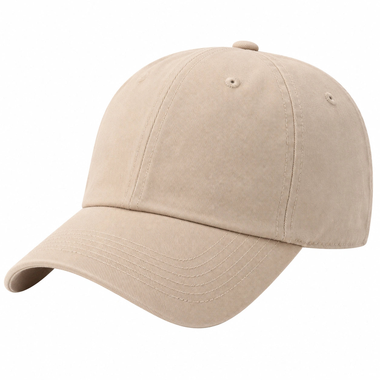 Cappello da Baseball Unisex Regolabile Beige