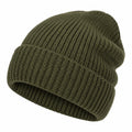 Berretto in Maglia Verde Oliva Unisex