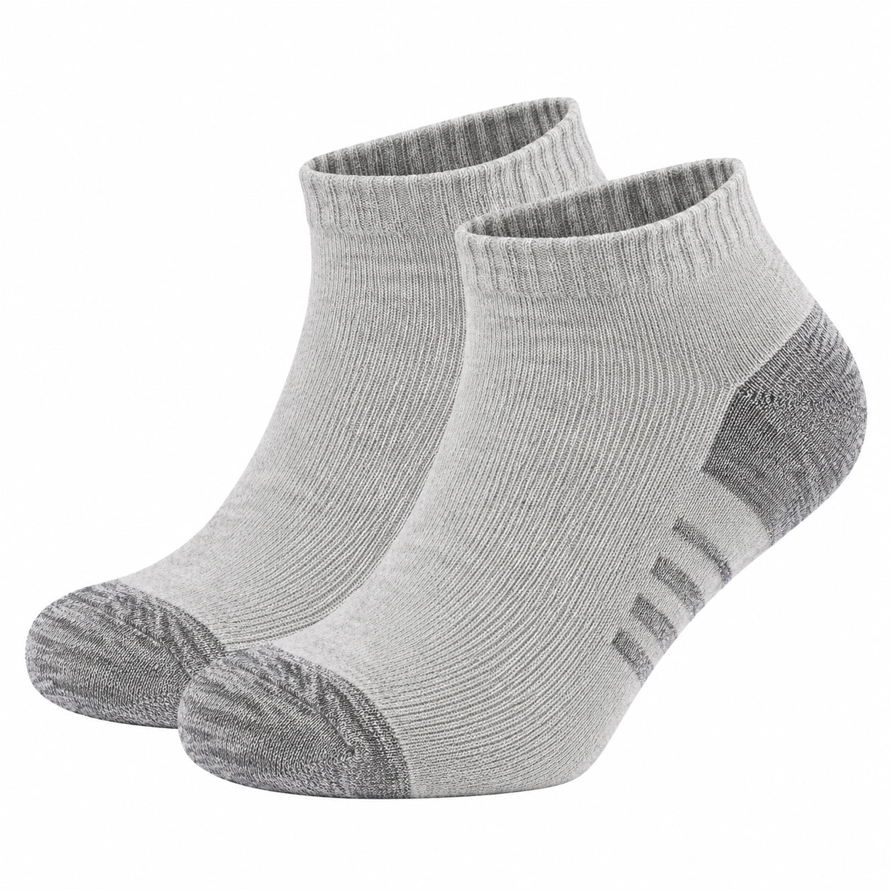 Calzini corti unisex grigio chiaro, taglia unica EU 36-42